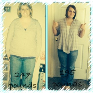 Before and 52lb down!